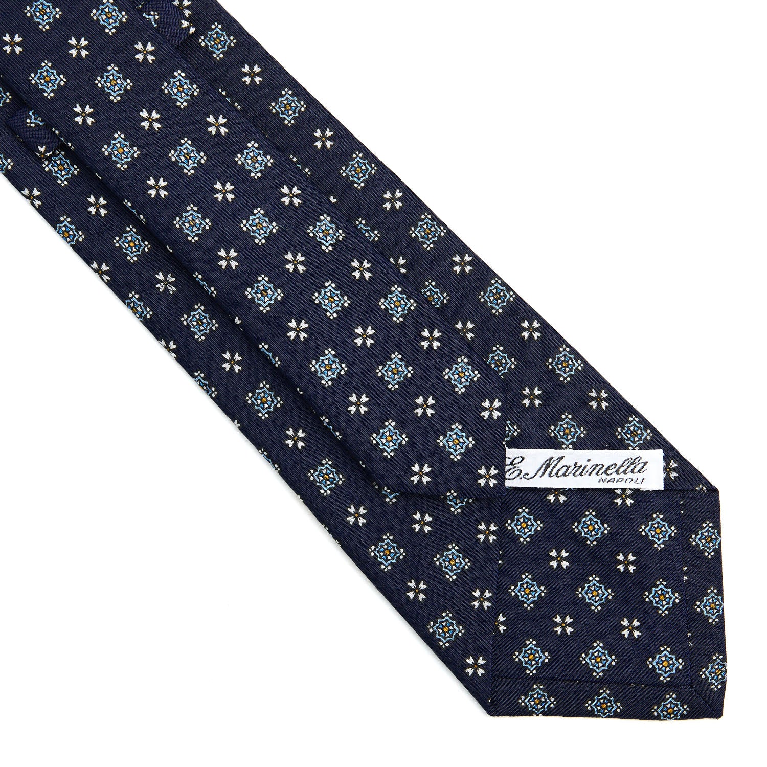 DARK BLUE SARTORIAL CLASSIC SILK TIE - Image 4