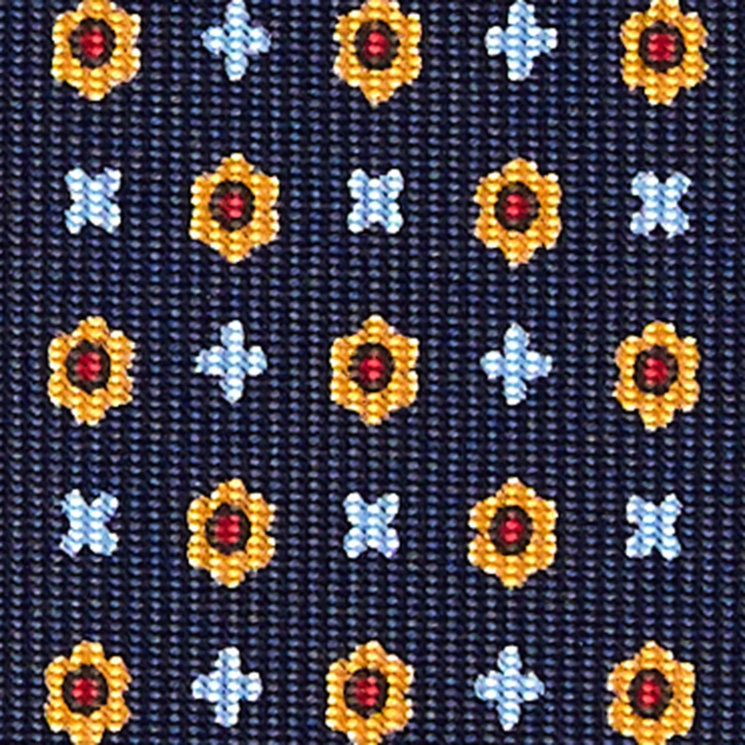 DARK BLUE SARTORIAL CLASSIC SILK TIE - Image 5