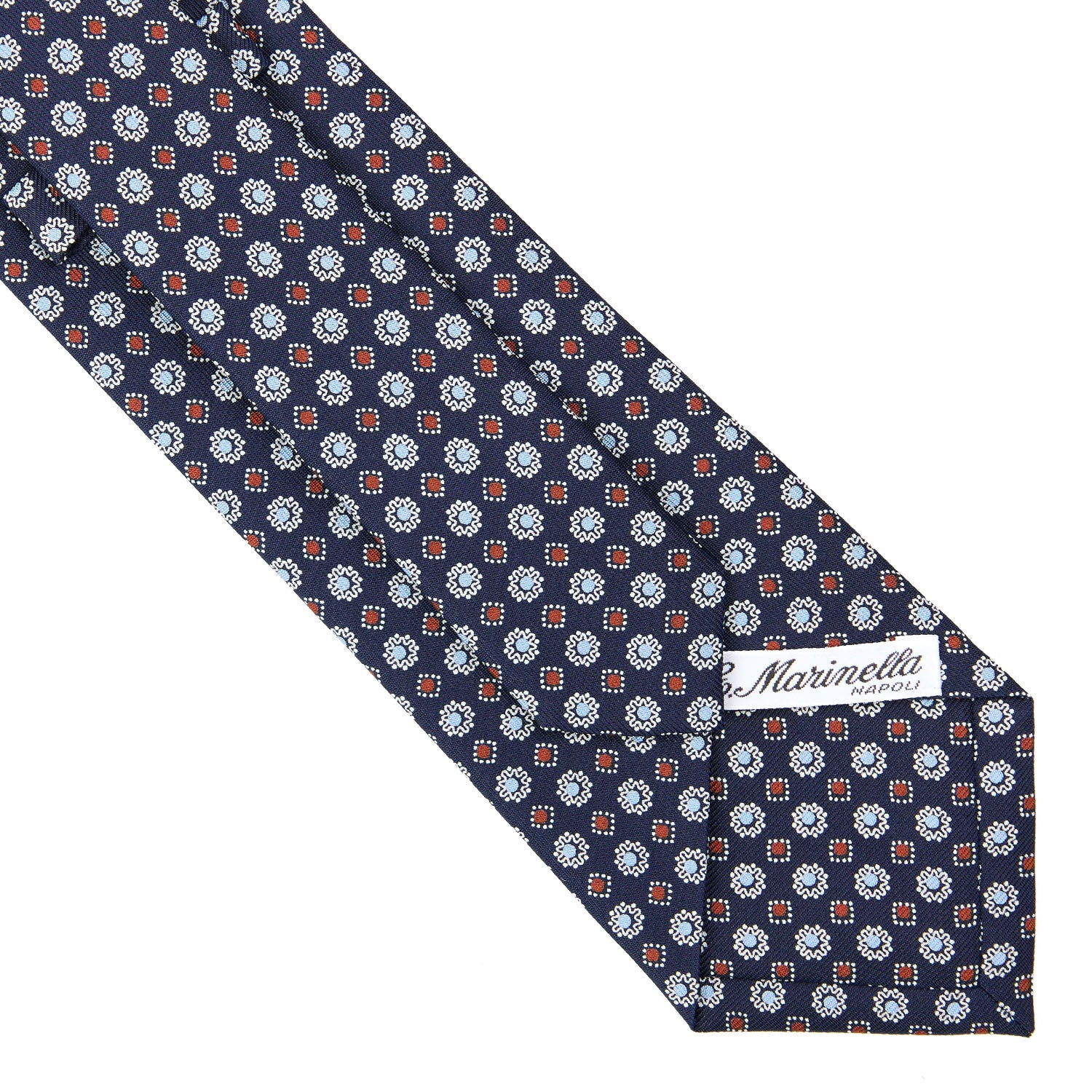 DARK BLUE SARTORIAL CLASSIC SILK TIE - Image 4