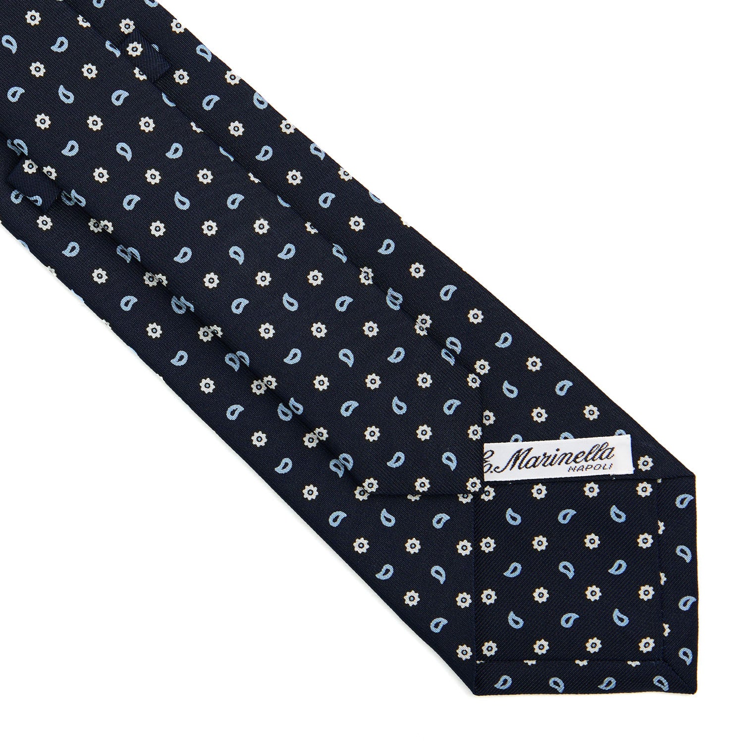 DARK BLUE SARTORIAL CLASSIC SILK TIE - Image 4