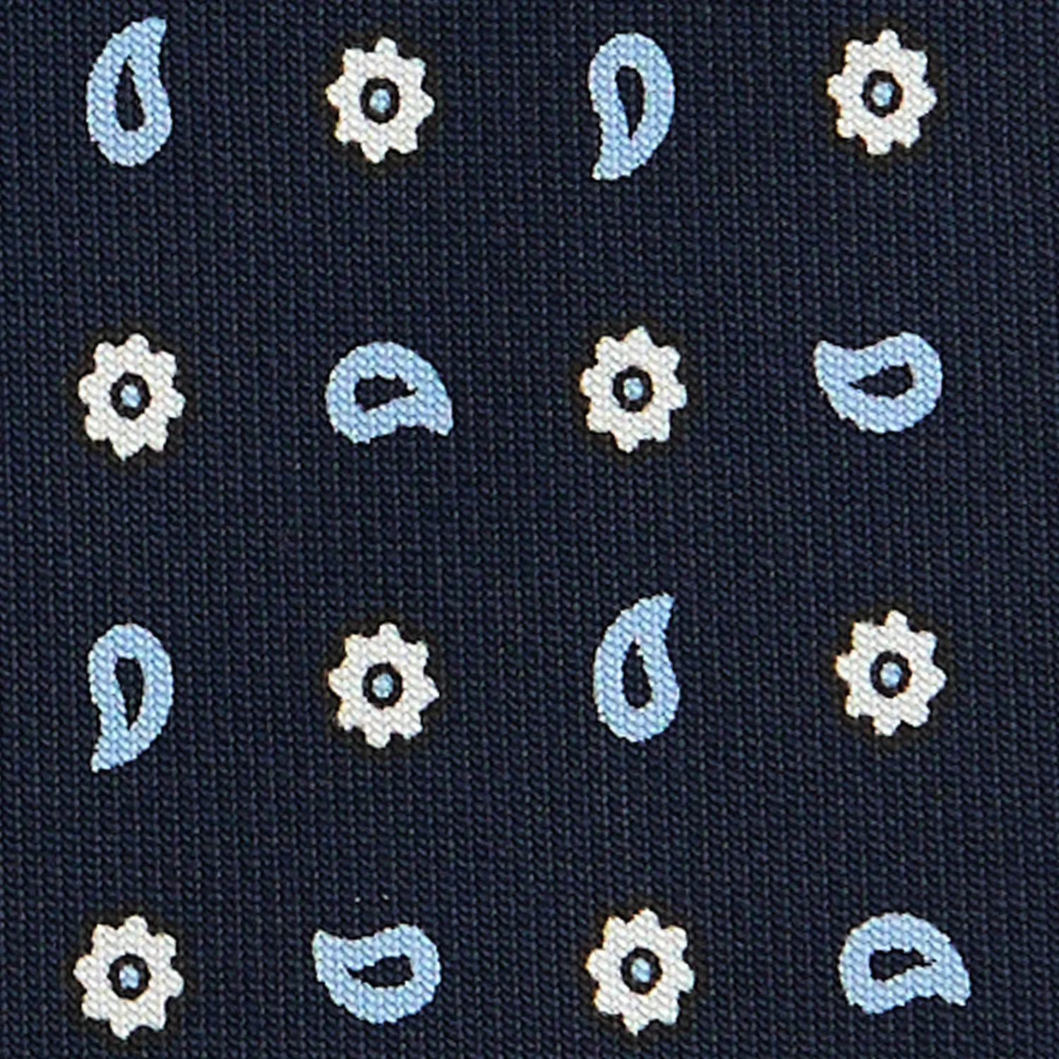 DARK BLUE SARTORIAL CLASSIC SILK TIE - Image 5