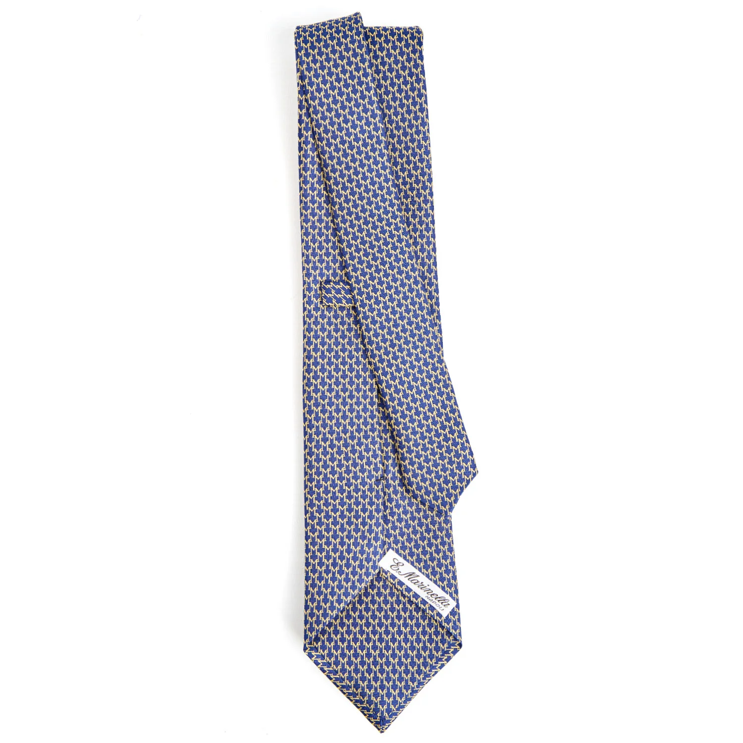 DARK BLUE SARTORIAL CLASSIC SILK TIE - Image 3