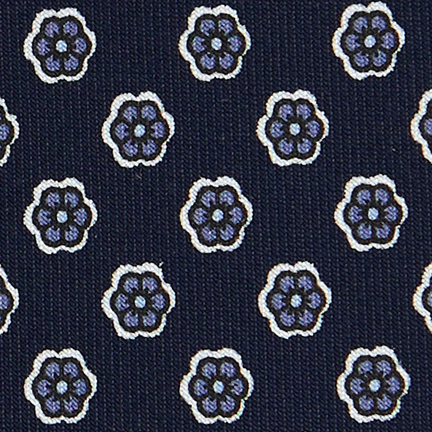 DARK BLUE SARTORIAL CLASSIC SILK TIE - Image 5