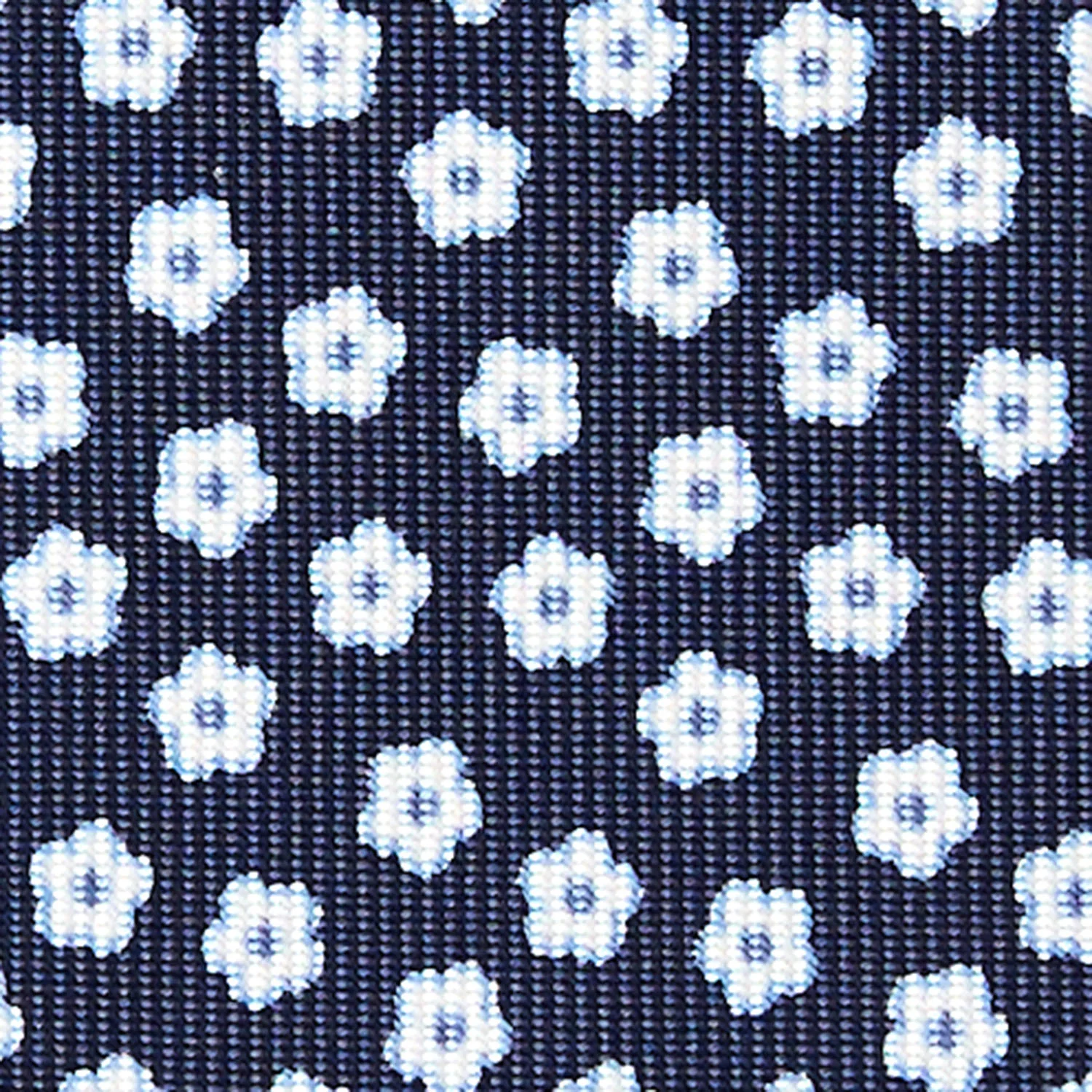 DARK BLUE SARTORIAL CLASSIC SILK TIE - Image 5