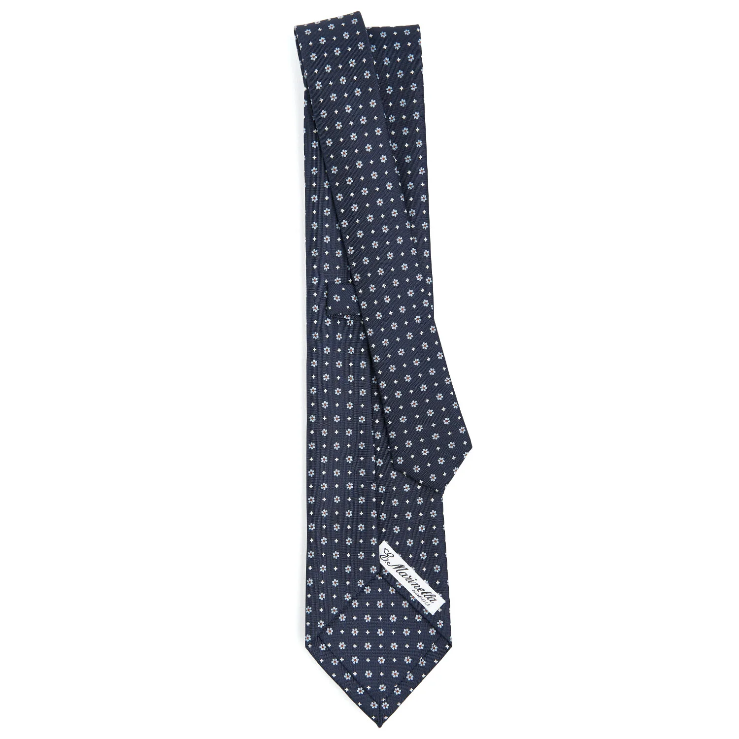 DARK BLUE SARTORIAL CLASSIC SILK TIE - Image 3