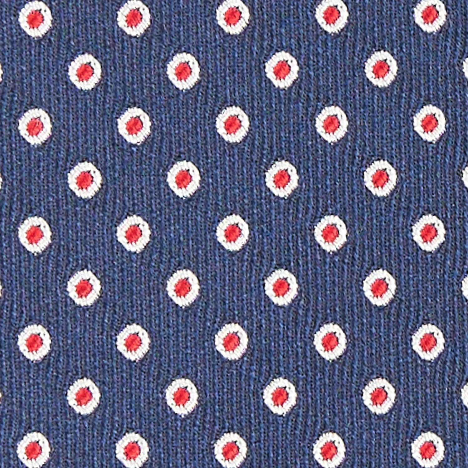 DARK BLUE SARTORIAL JACQUARD SILK TIE - Image 5