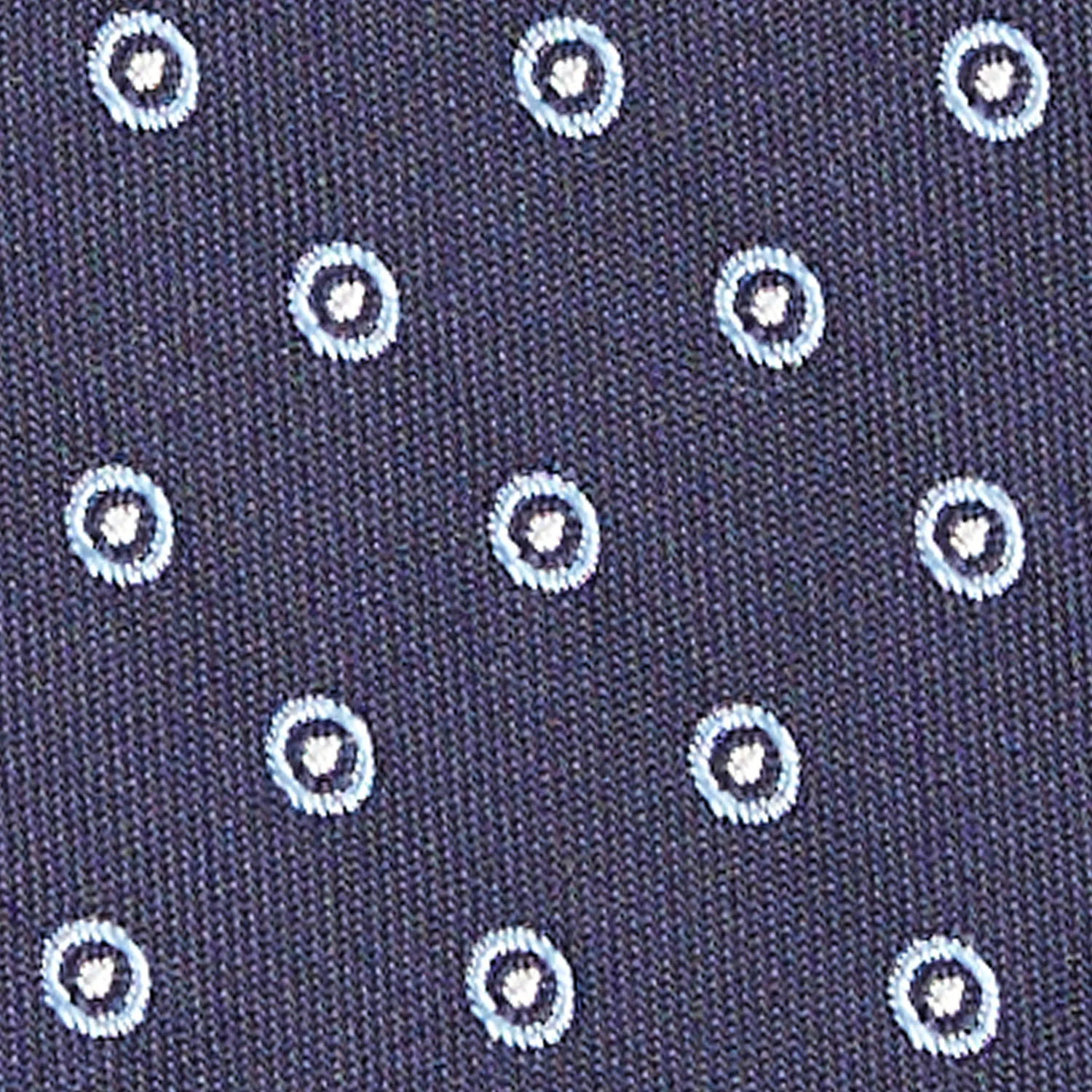 DARK BLUE SARTORIAL JACQUARD SILK TIE - Image 5