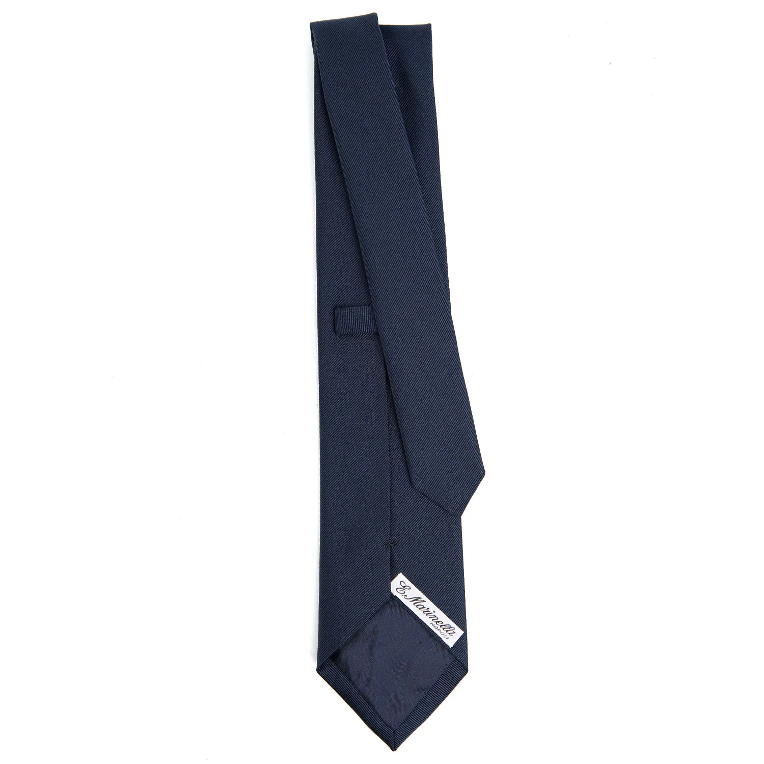 DARK BLUE SARTORIAL JACQUARD SILK TIE - Image 3