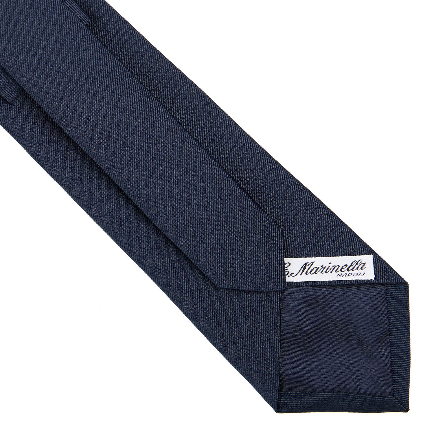 DARK BLUE SARTORIAL JACQUARD SILK TIE - Image 4