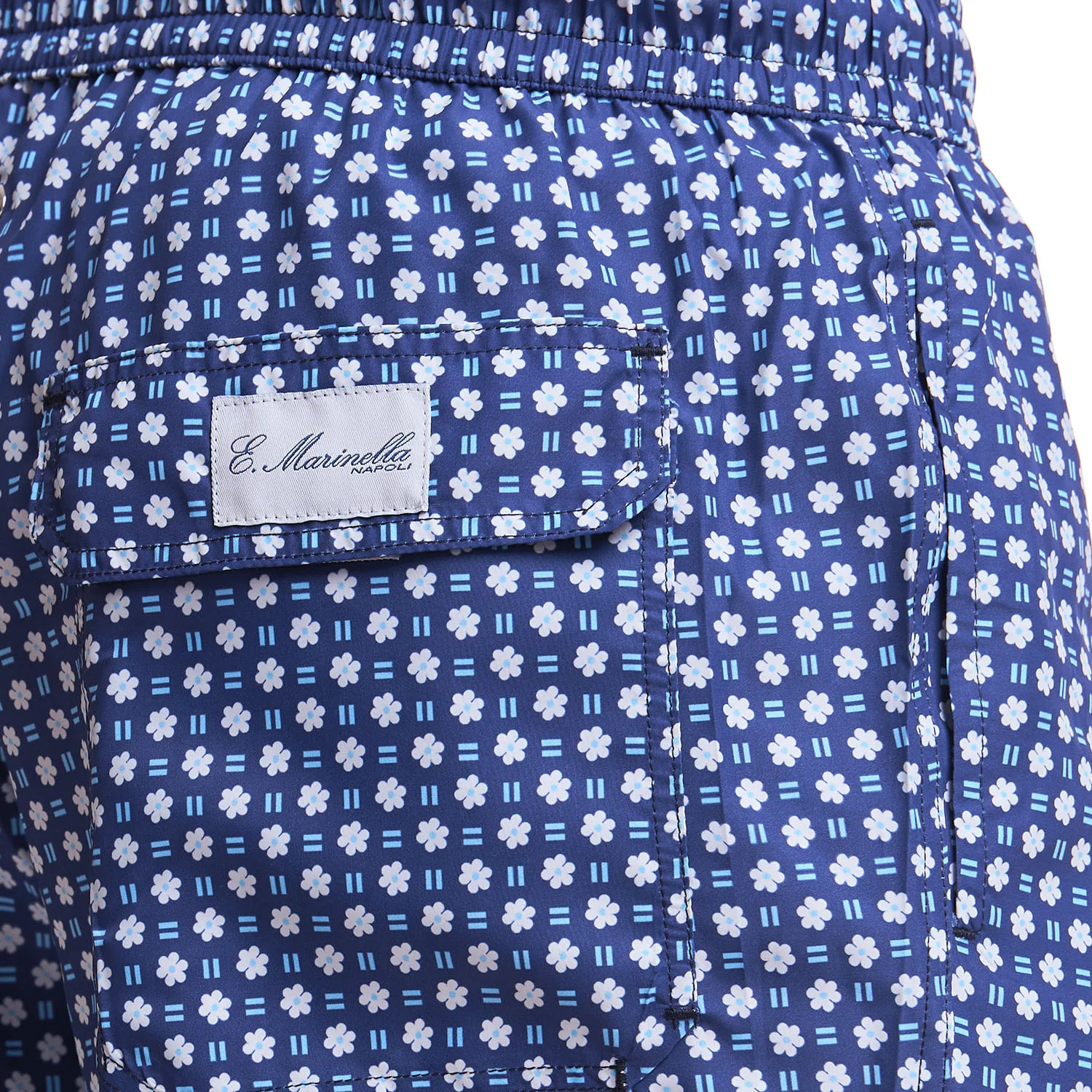 DARK BLUE SWIM SHORTS - Image 3