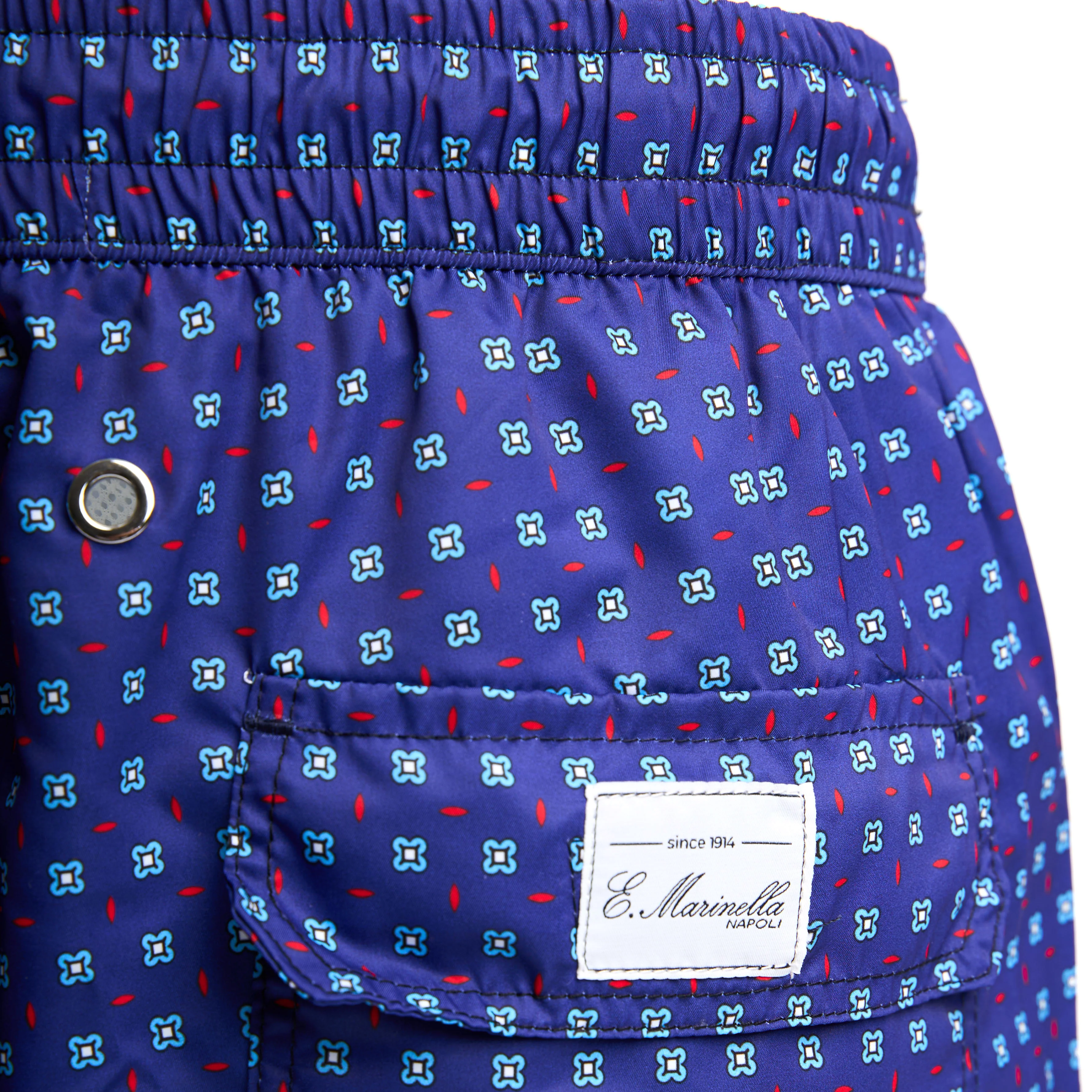 DARK BLUE SWIM SHORTS - Image 3