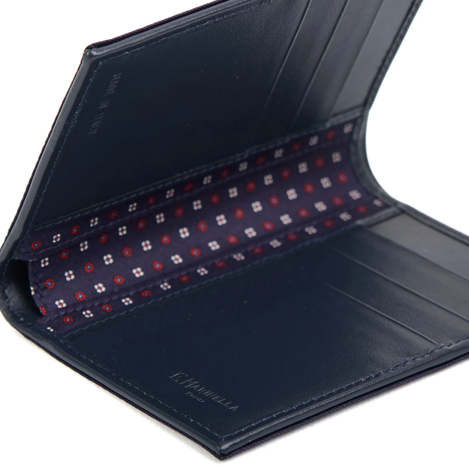 DARK BLUE VERTICAL WALLET - Image 4