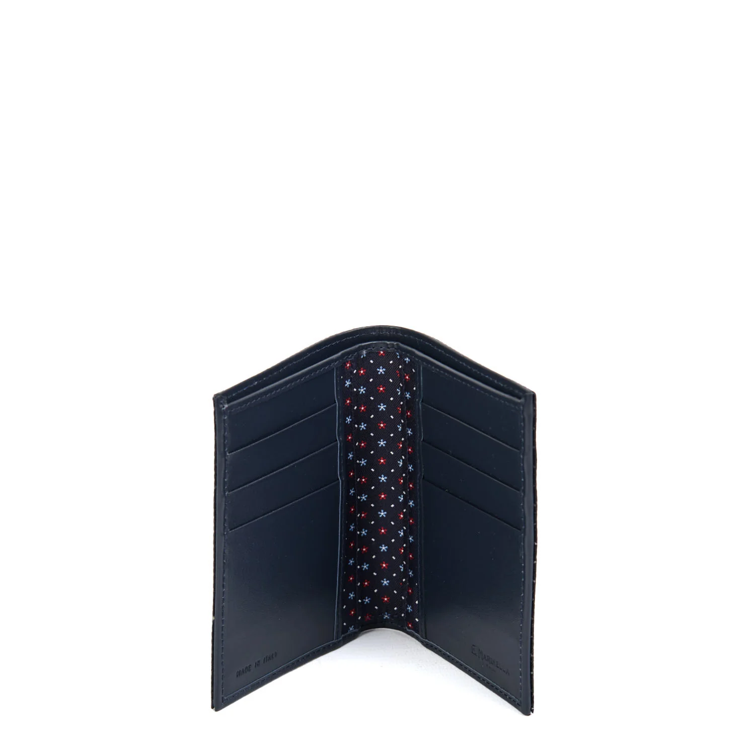 DARK BLUE VERTICAL WALLET - Image 2