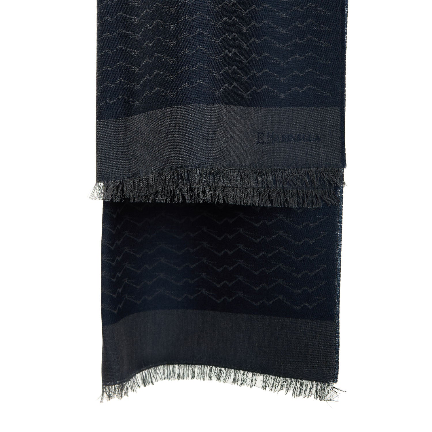 DARK BLUE VESUVIUS SCARF - Image 3