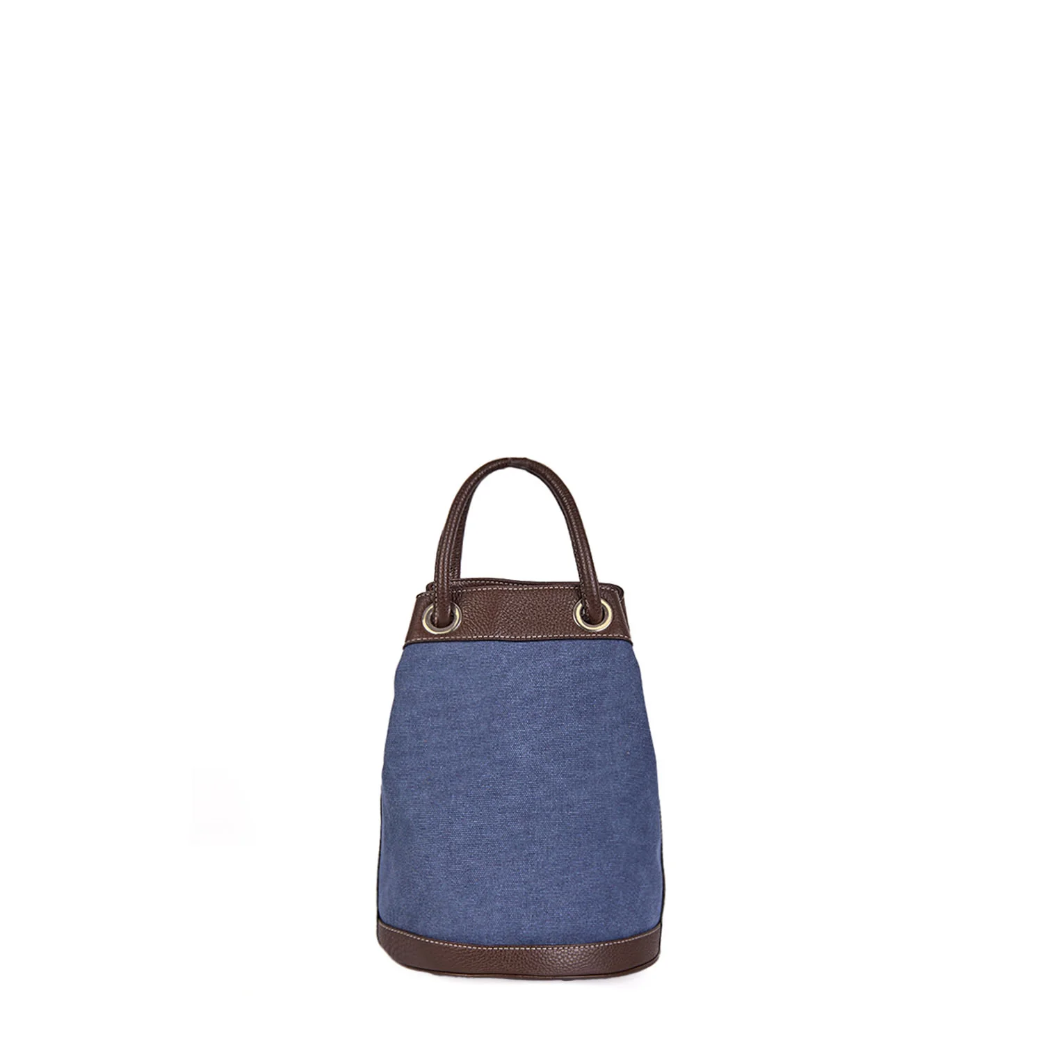 DARK BROWN AND BLUE GIAN MINI BAG - Image 2