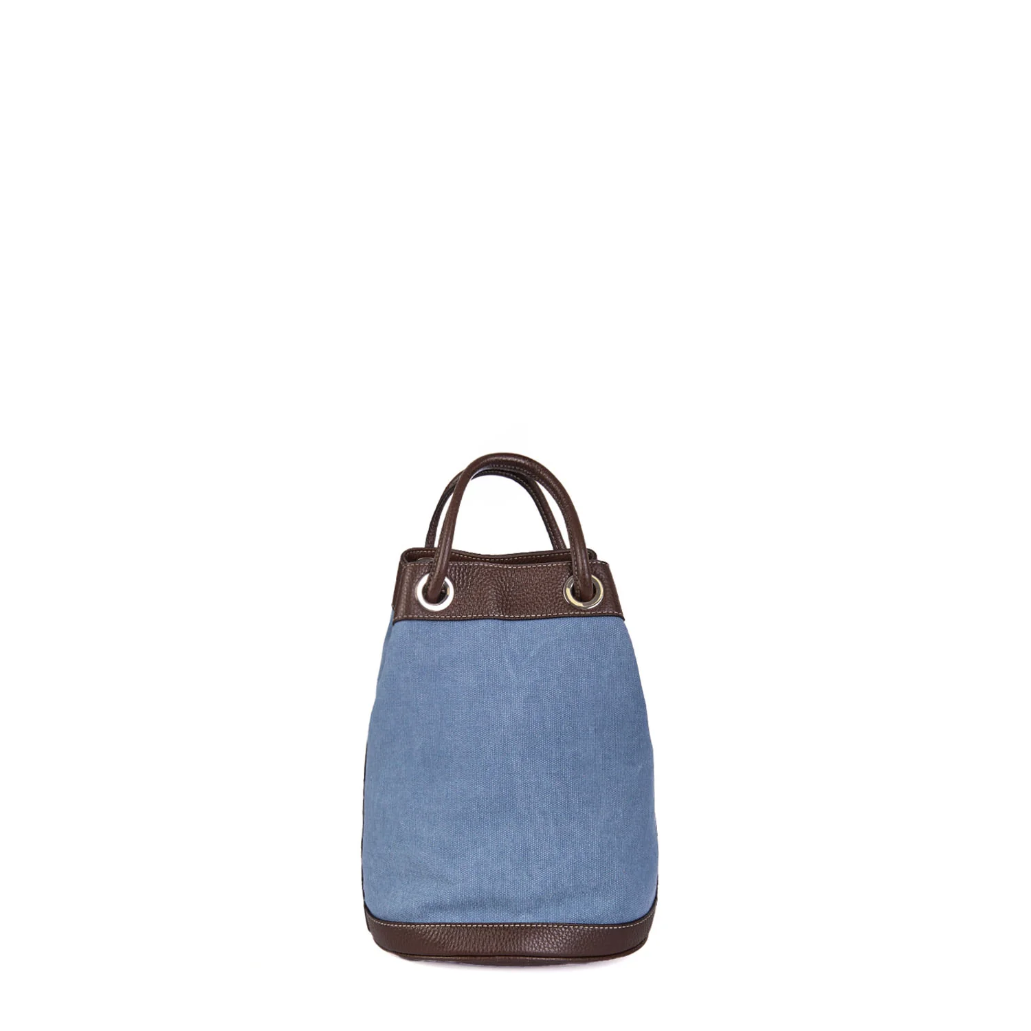 DARK BROWN AND LIGHT BLUE GIAN MINI BAG - Image 2