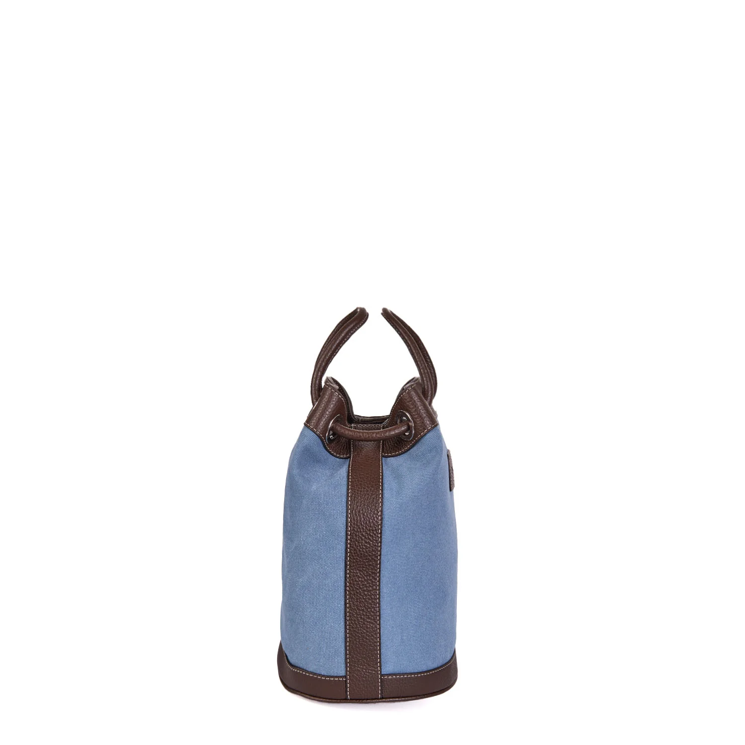 DARK BROWN AND LIGHT BLUE GIAN MINI BAG - Image 3