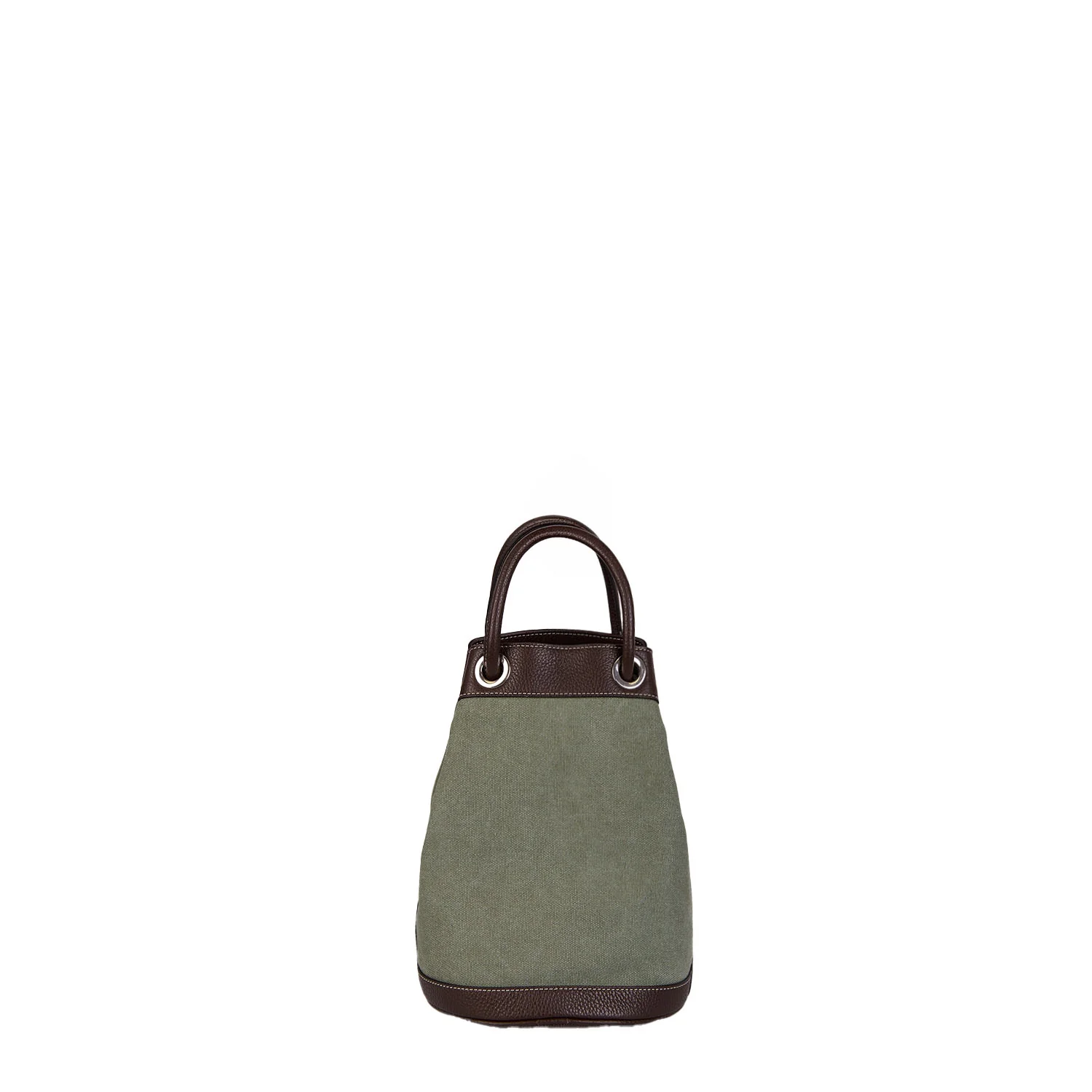 DARK BROWN AND GREEN GIAN MINI BAG - Image 2