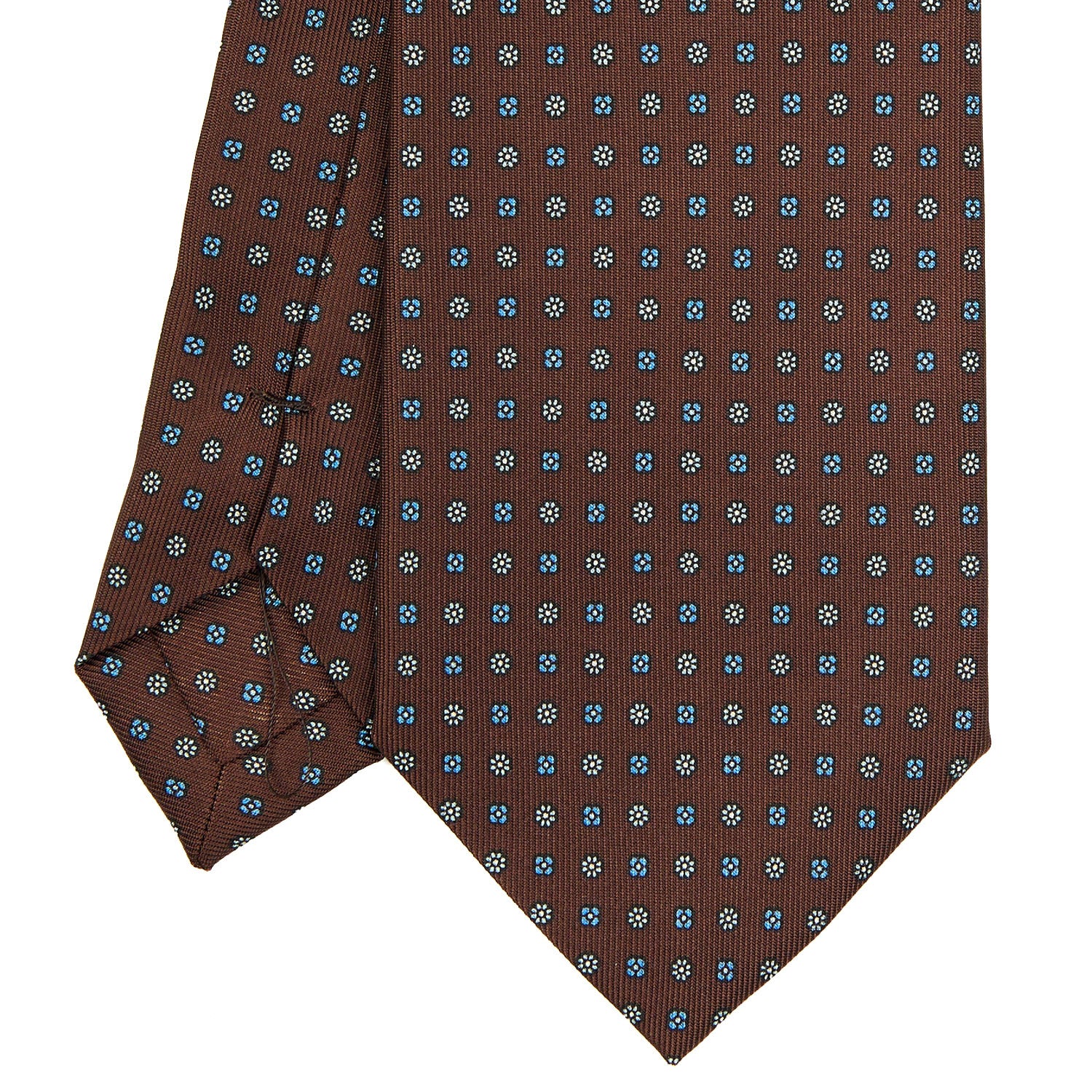 DARK BROWN EXTRA LONG SARTORIAL SILK TIE