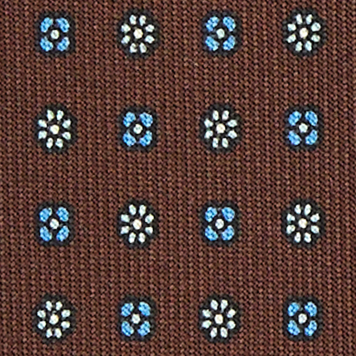 DARK BROWN EXTRA LONG SARTORIAL SILK TIE - Image 5