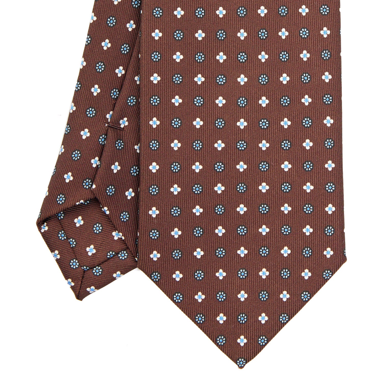 DARK BROWN EXTRA LONG SARTORIAL SILK TIE