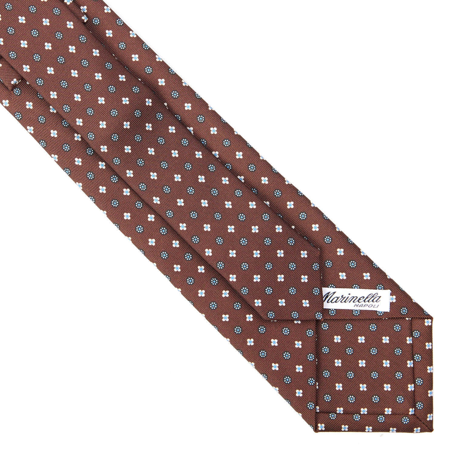 DARK BROWN EXTRA LONG SARTORIAL SILK TIE - Image 4