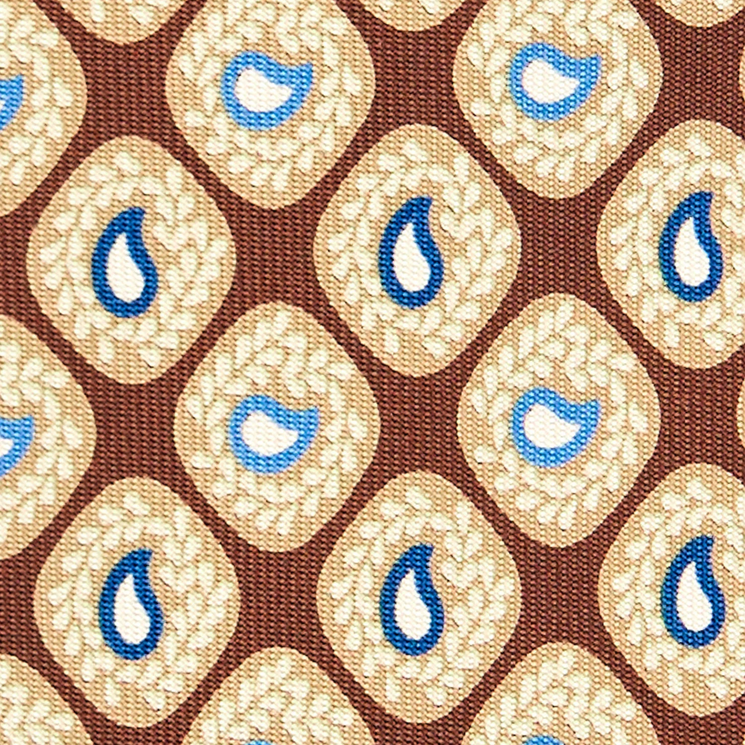 DARK BROWN EXTRA LONG SILK TIE - Image 5