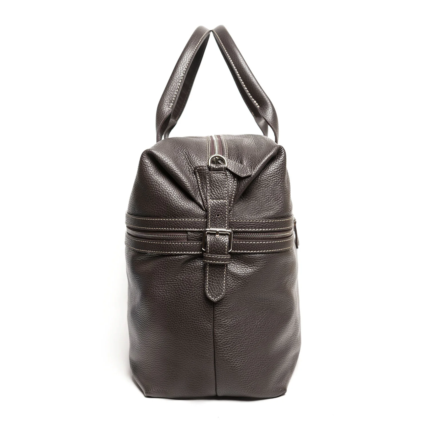 DARK BROWN TRAVEL BAG - Image 4