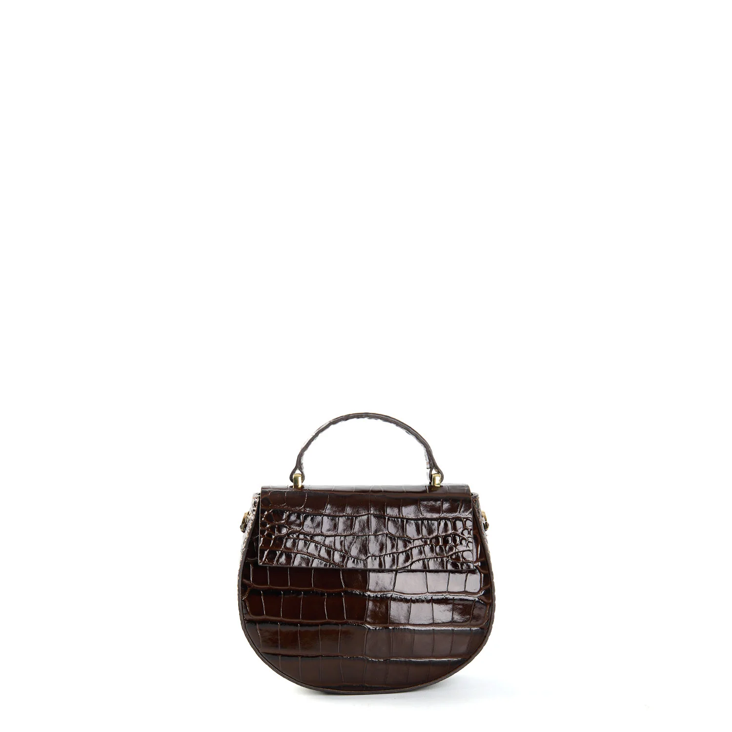 DARK BROWN MINI CLEO BAG