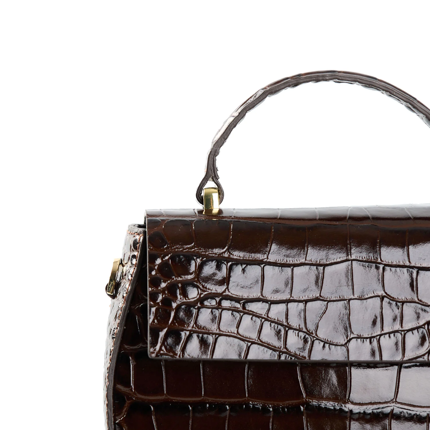 DARK BROWN MINI CLEO BAG - Image 2