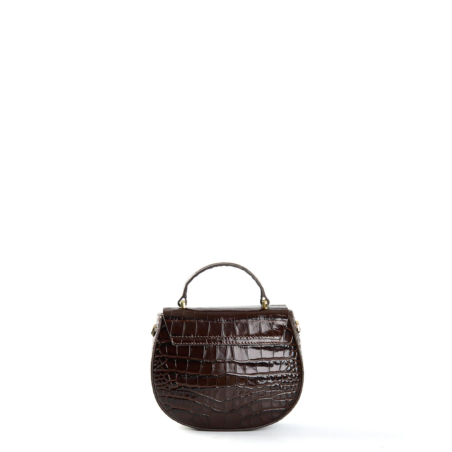 DARK BROWN MINI CLEO BAG - Image 3