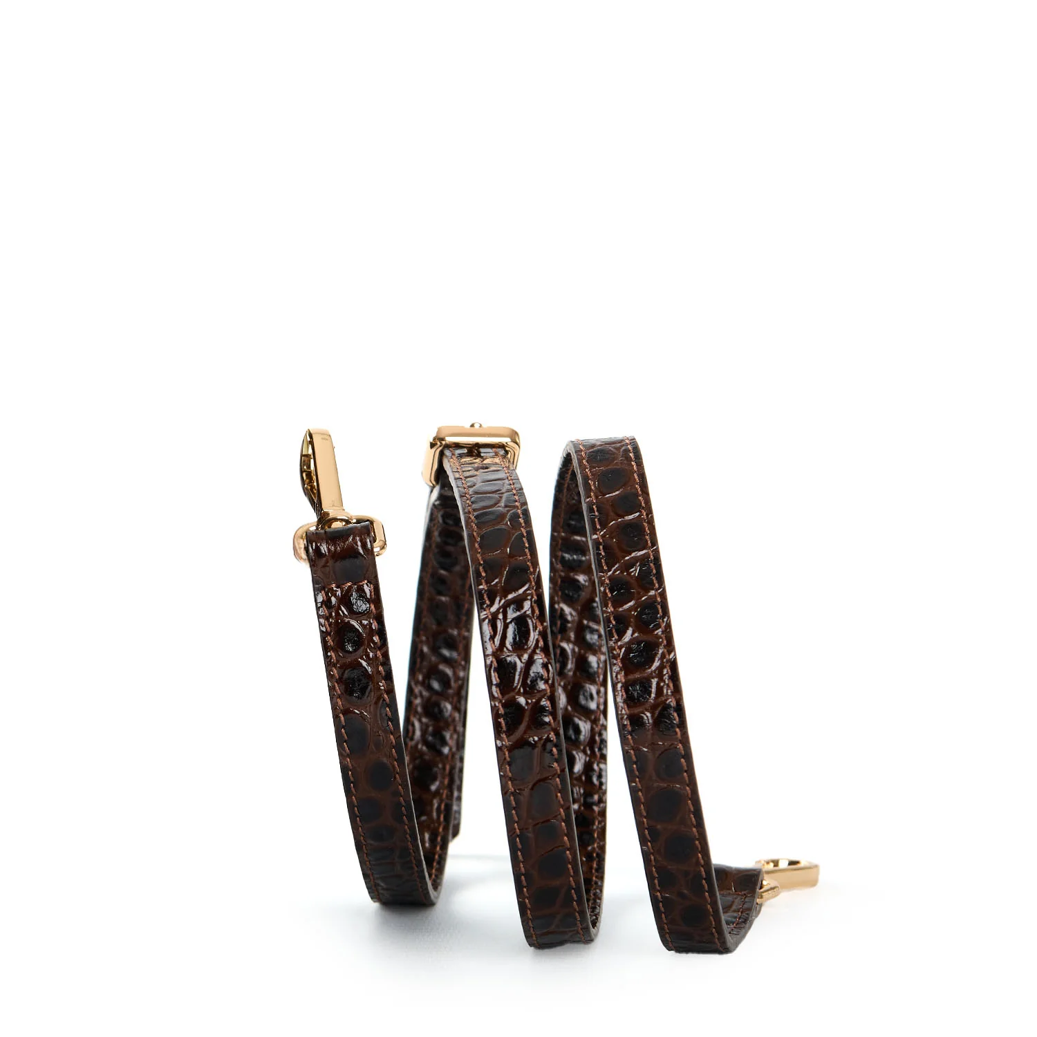 DARK BROWN MINI CLEO BAG - Image 7