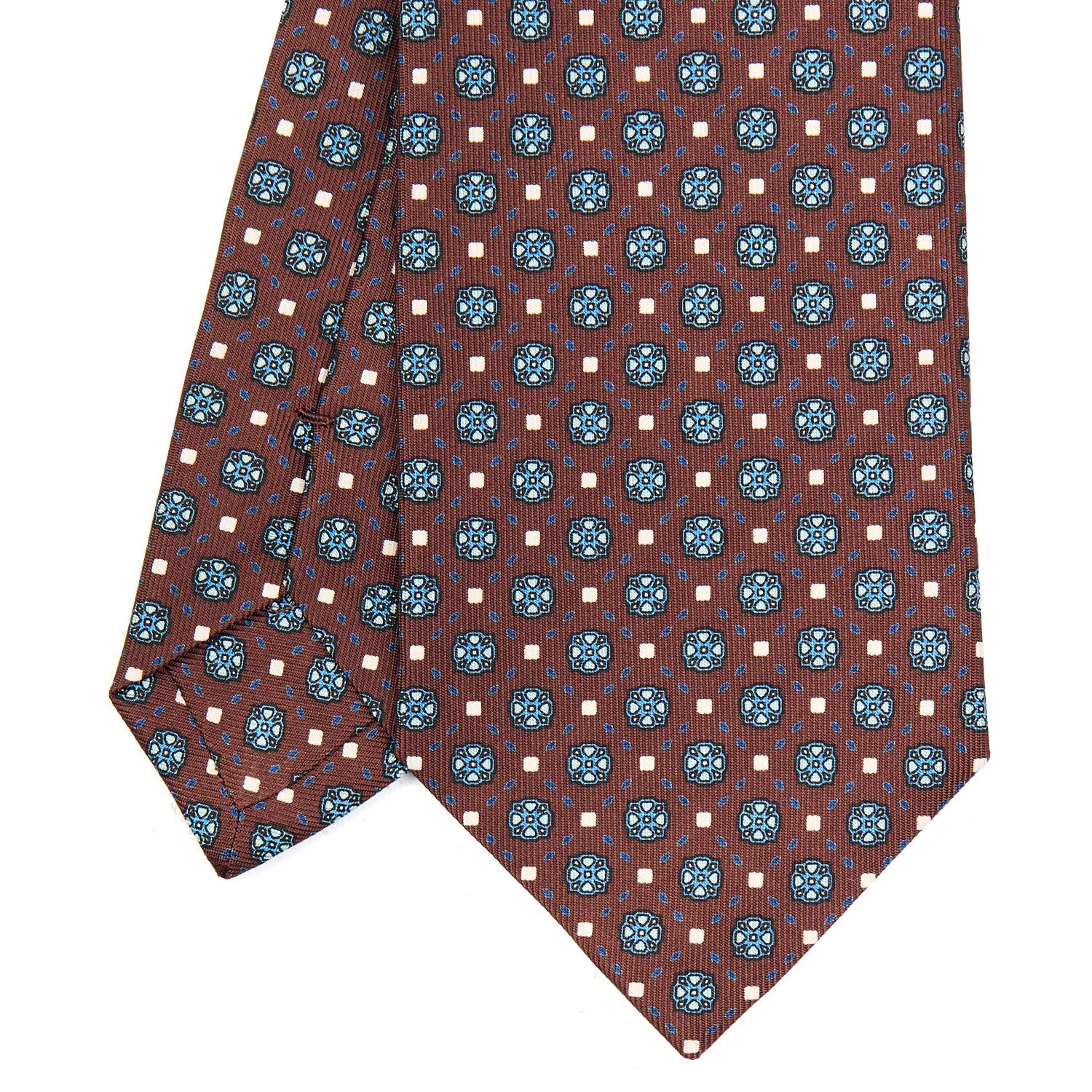 DARK BROWN SARTORIAL CLASSIC SILK TIE