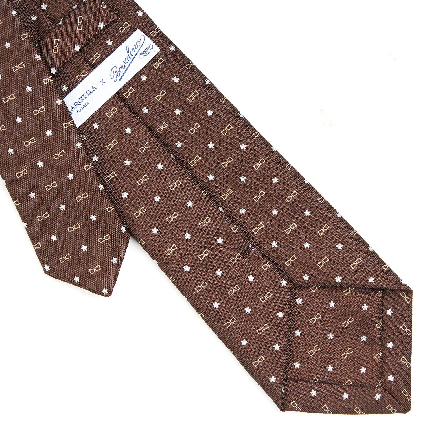 DARK BROWN SARTORIAL CLASSIC SILK TIE - Image 4