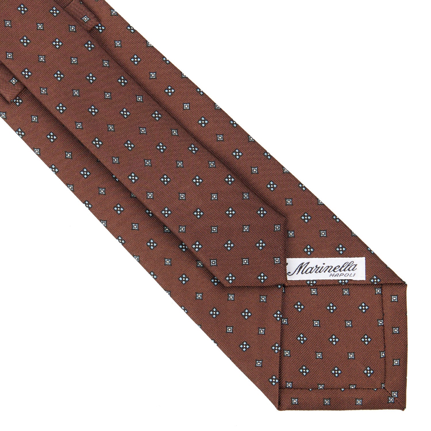 DARK BROWN SARTORIAL CLASSIC SILK TIE - Image 4