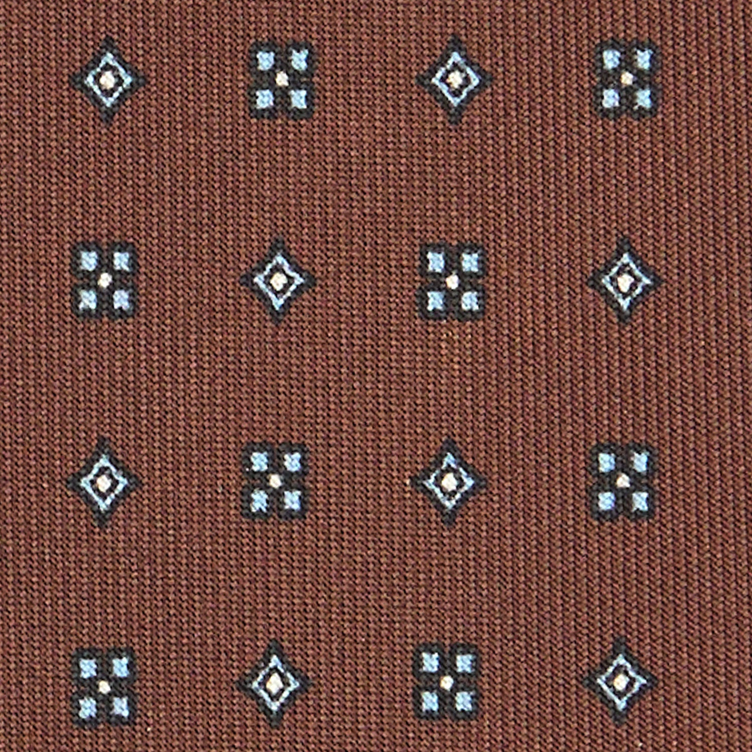 DARK BROWN SARTORIAL CLASSIC SILK TIE - Image 5