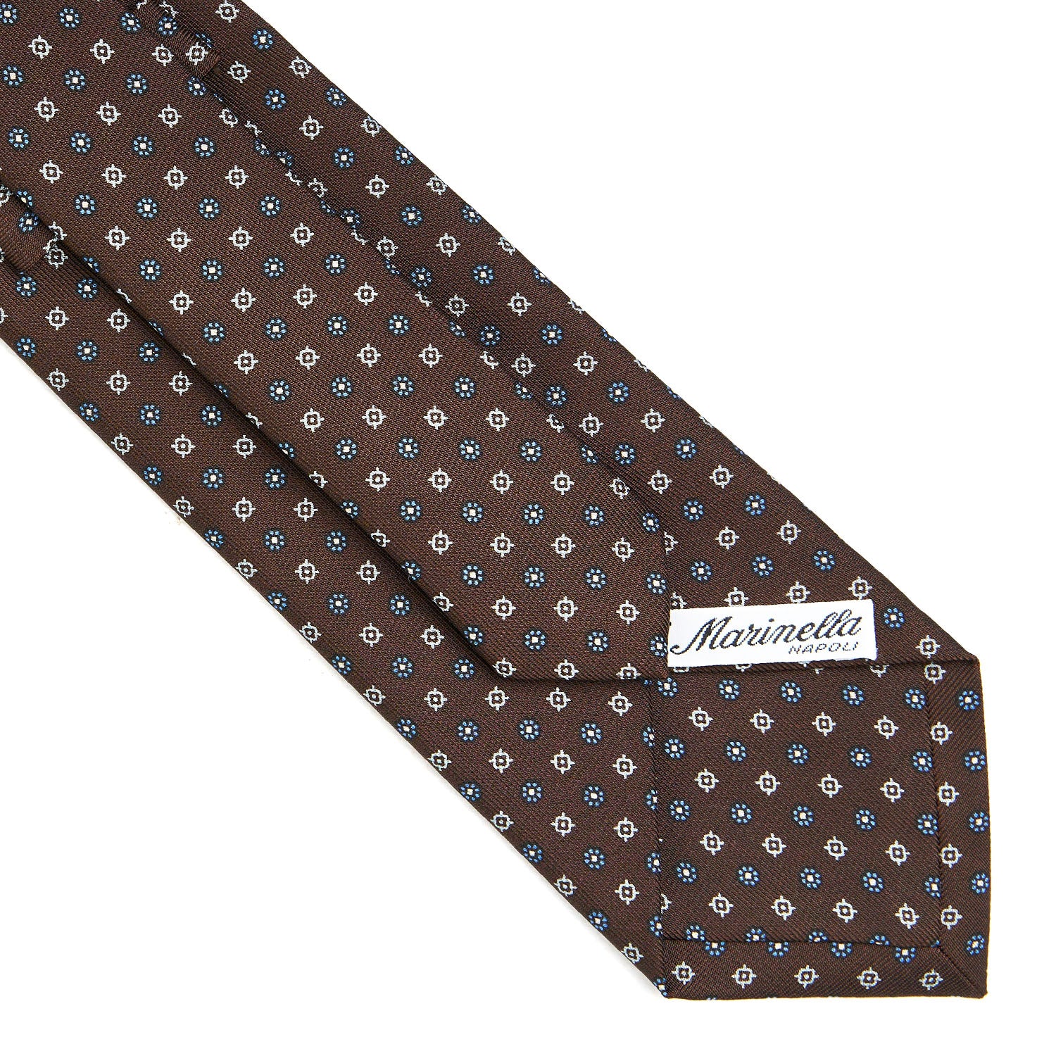 DARK BROWN SARTORIAL CLASSIC SILK TIE - Image 4