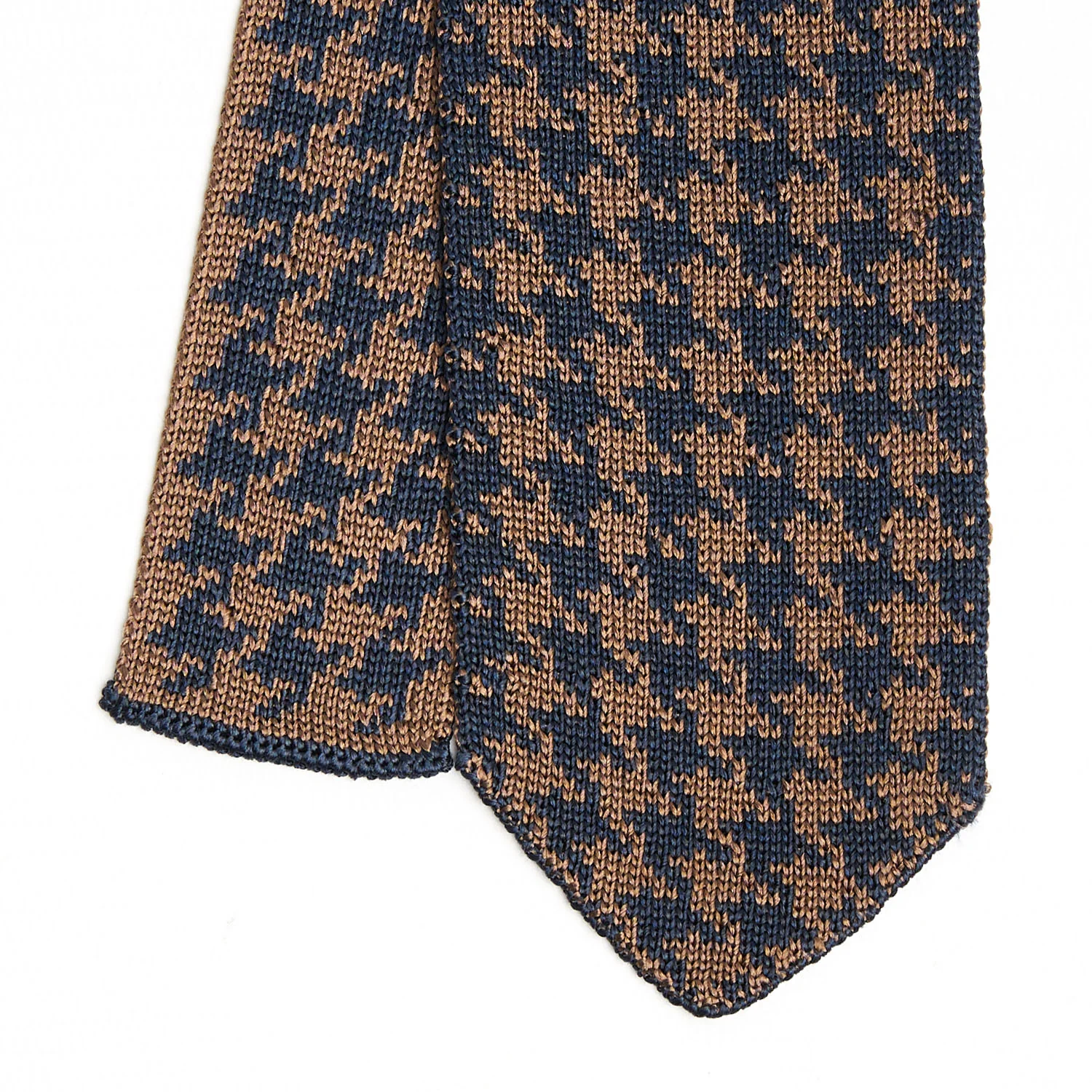 DARK BROWN SILK LADY TRICOT TIE