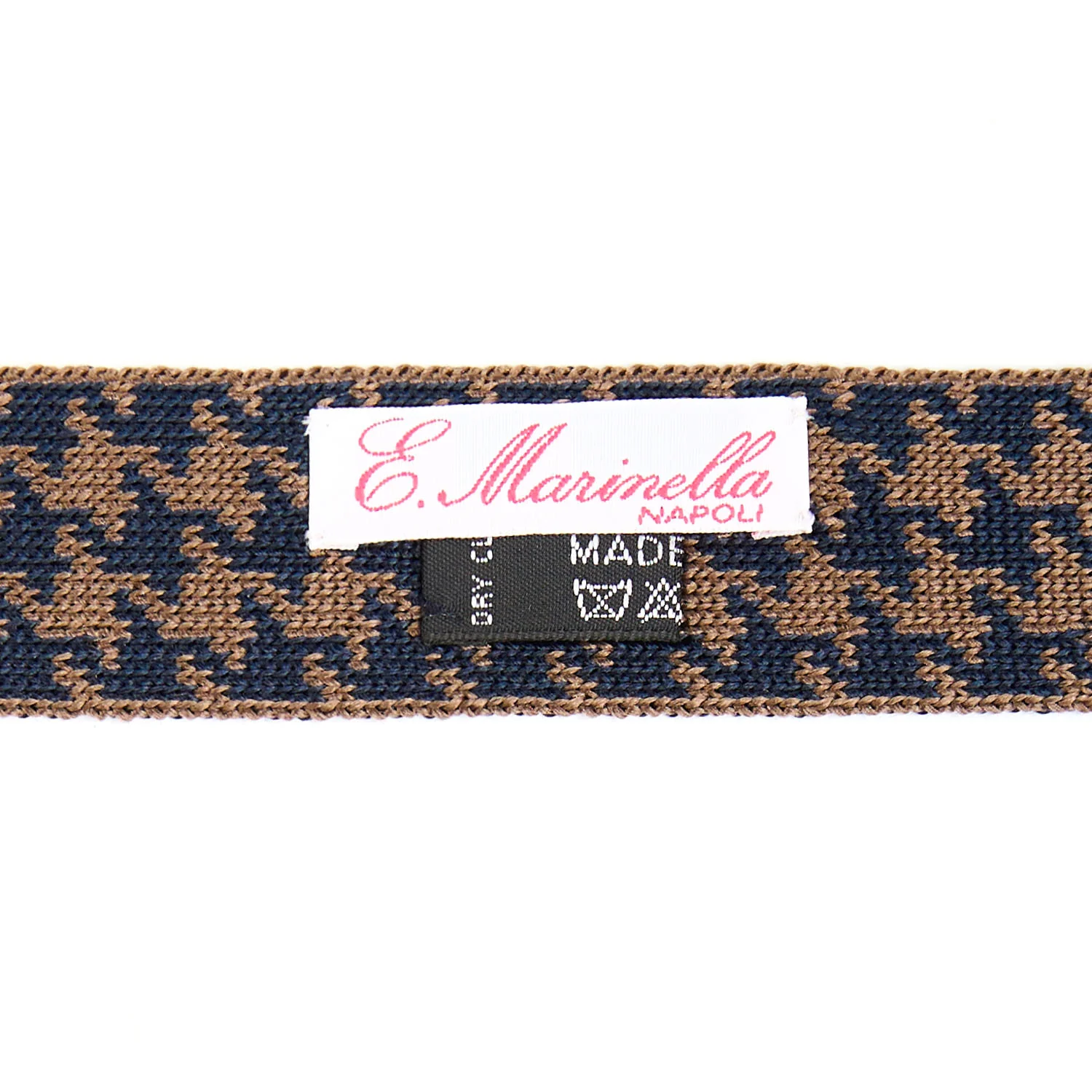DARK BROWN SILK LADY TRICOT TIE - Image 3