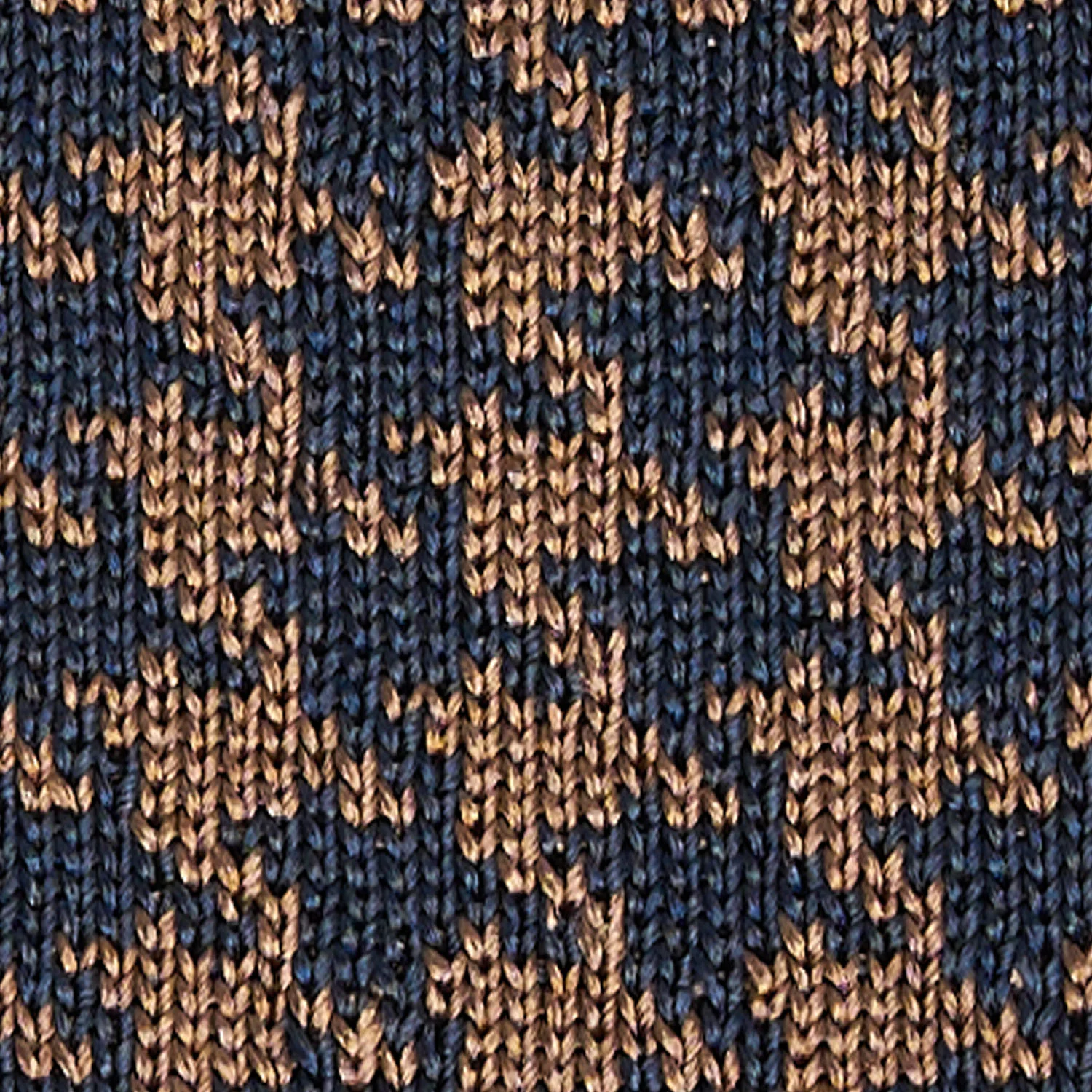 DARK BROWN SILK LADY TRICOT TIE - Image 4