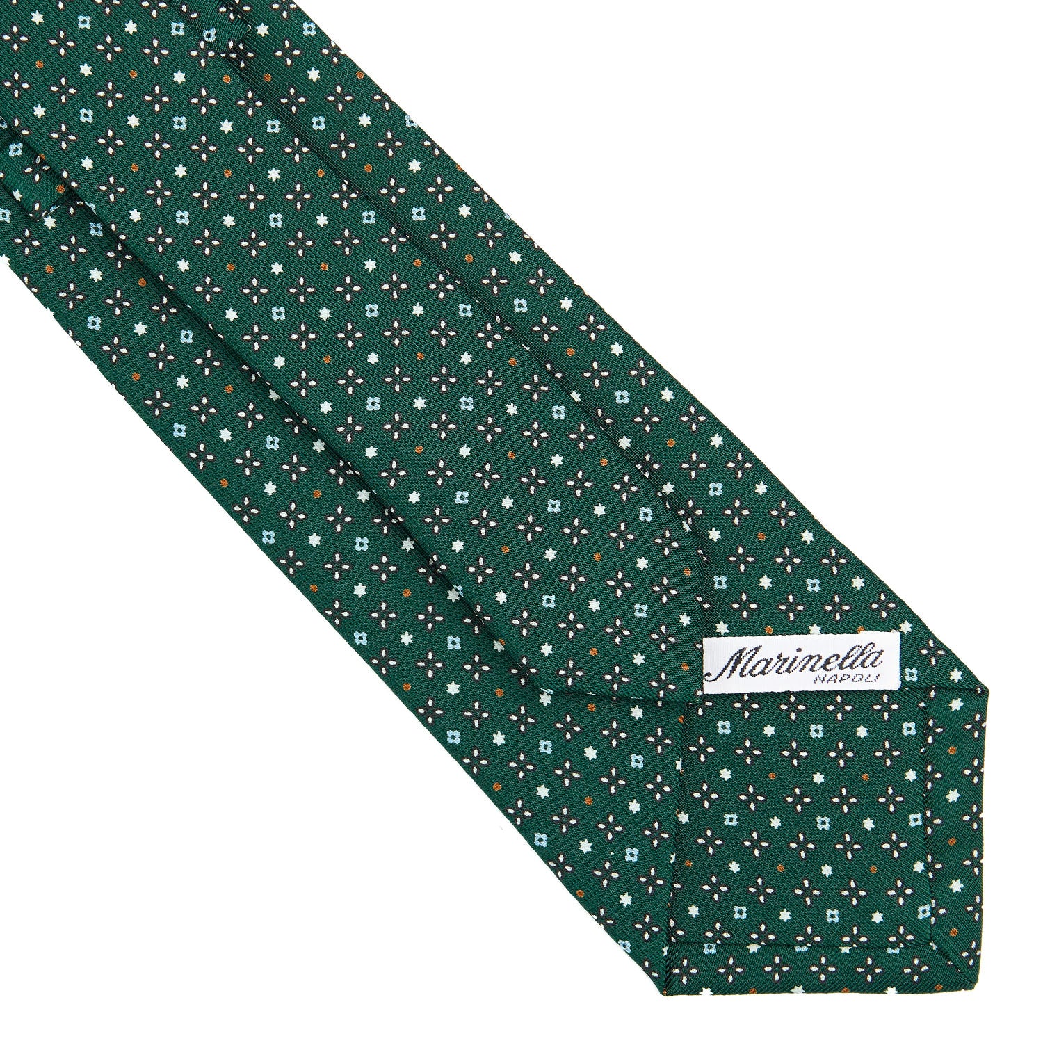 DARK GREEN CLASSIC SILK TIE - Image 4