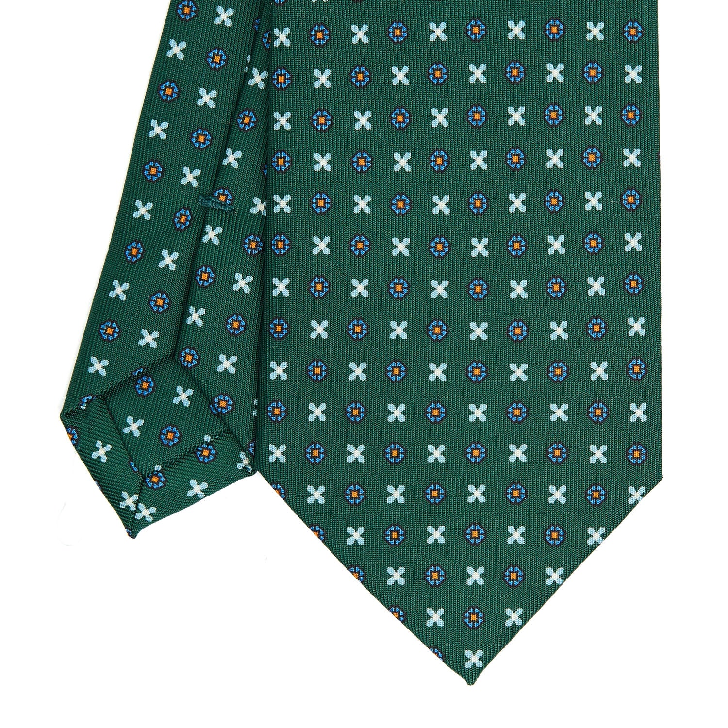 DARK GREEN CLASSIC SILK TIE
