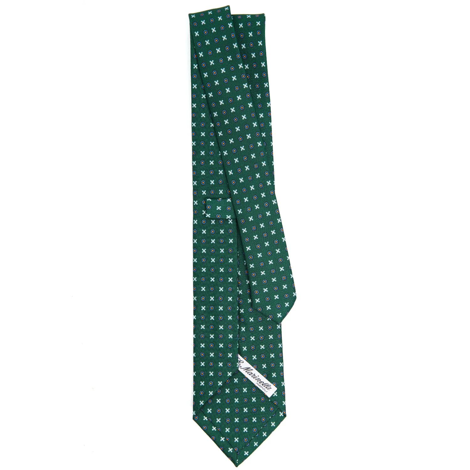 DARK GREEN CLASSIC SILK TIE - Image 3