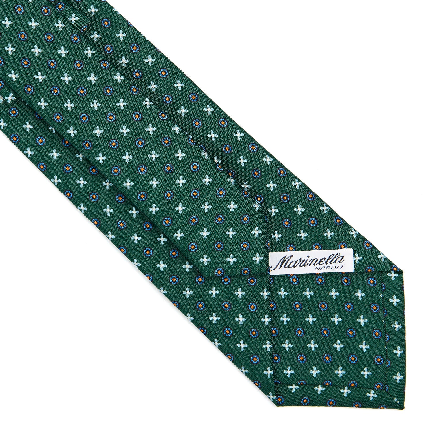 DARK GREEN CLASSIC SILK TIE - Image 4