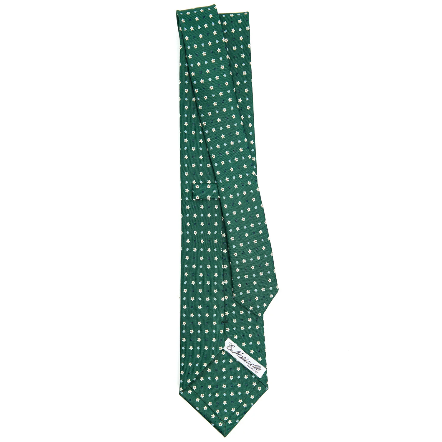 DARK GREEN CLASSIC SILK TIE - Image 3