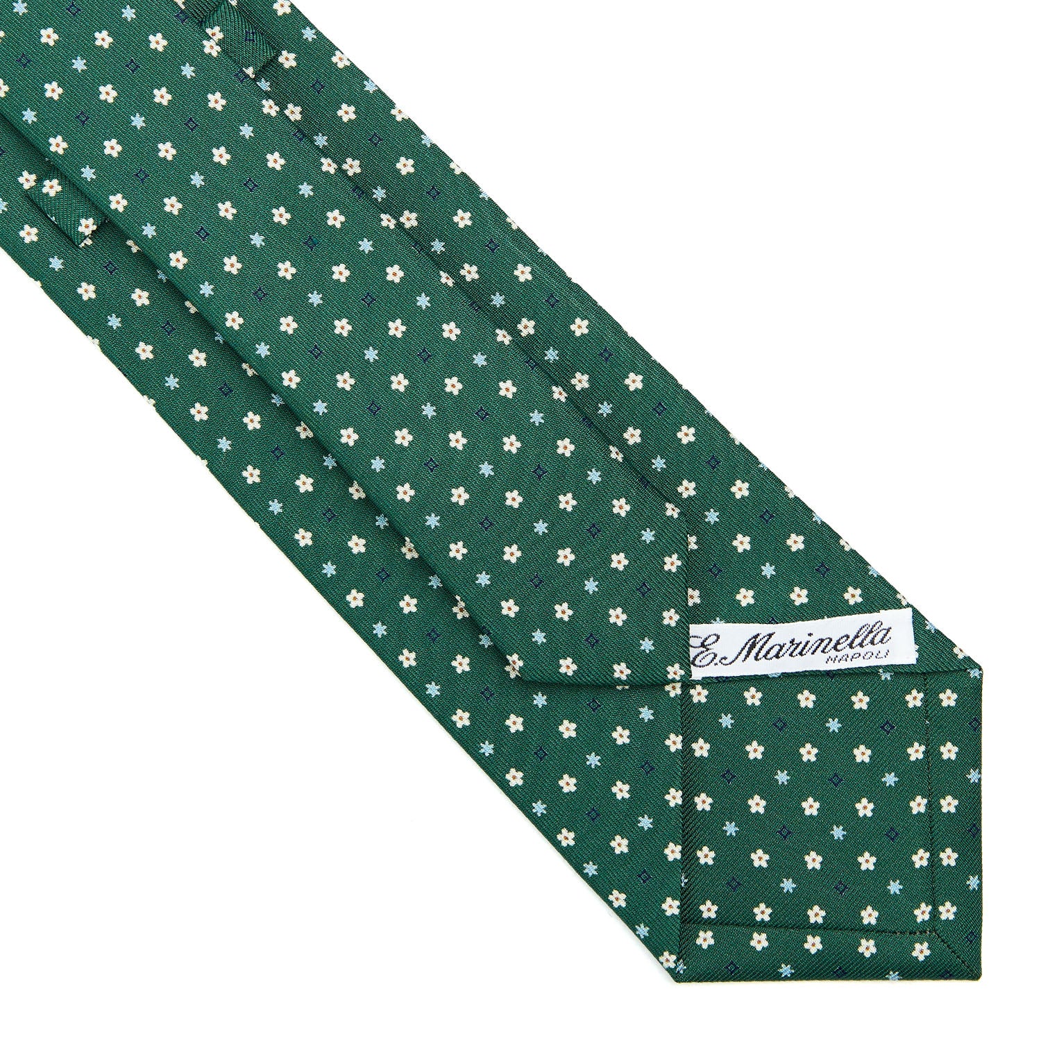 DARK GREEN CLASSIC SILK TIE - Image 4