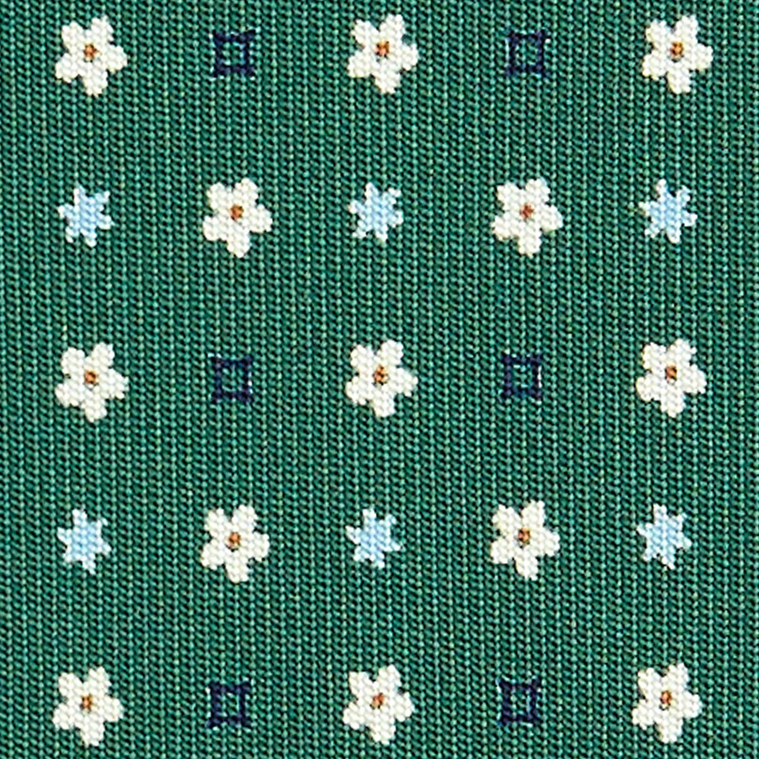 DARK GREEN CLASSIC SILK TIE - Image 5
