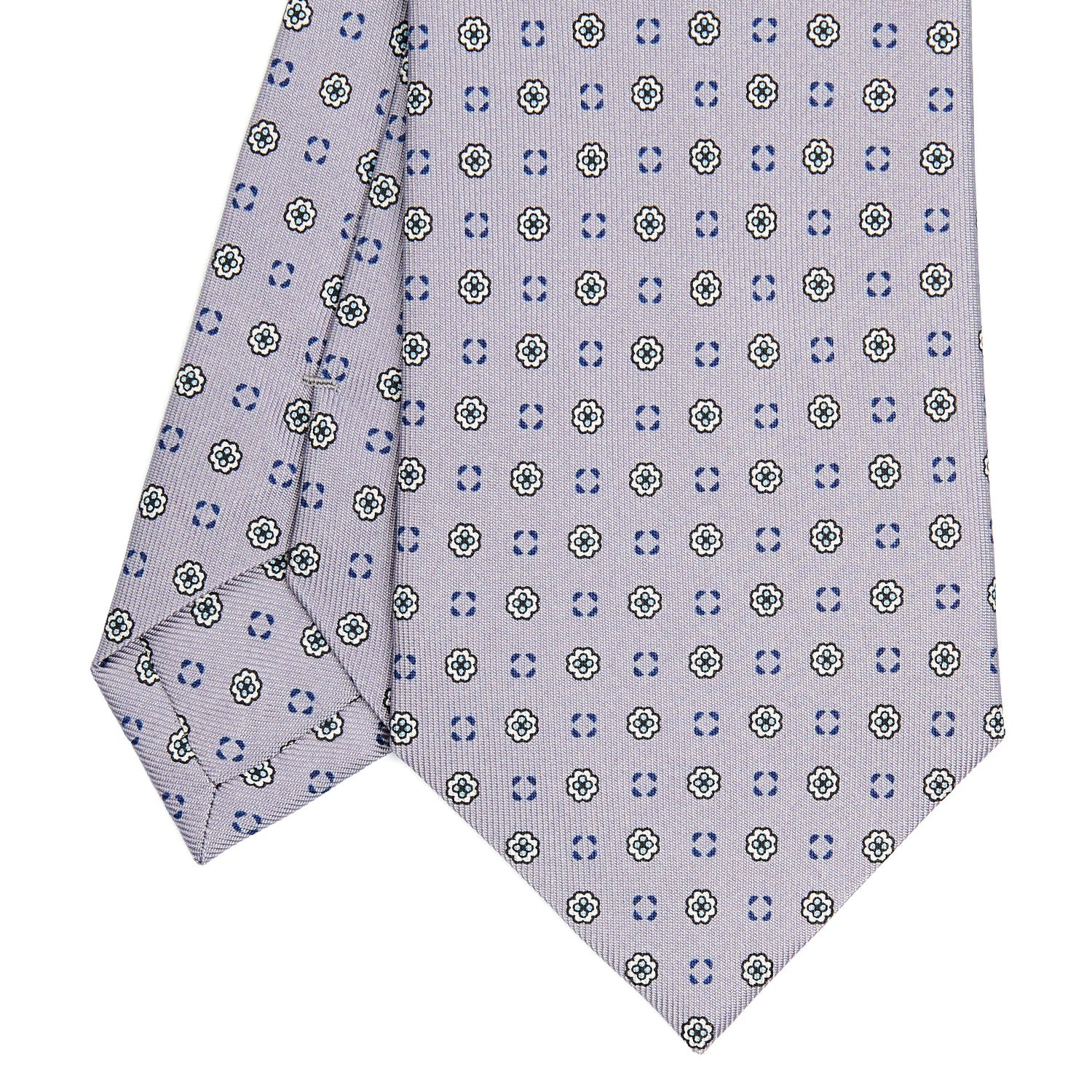 LIGHT GREY CLASSIC SILK TIE