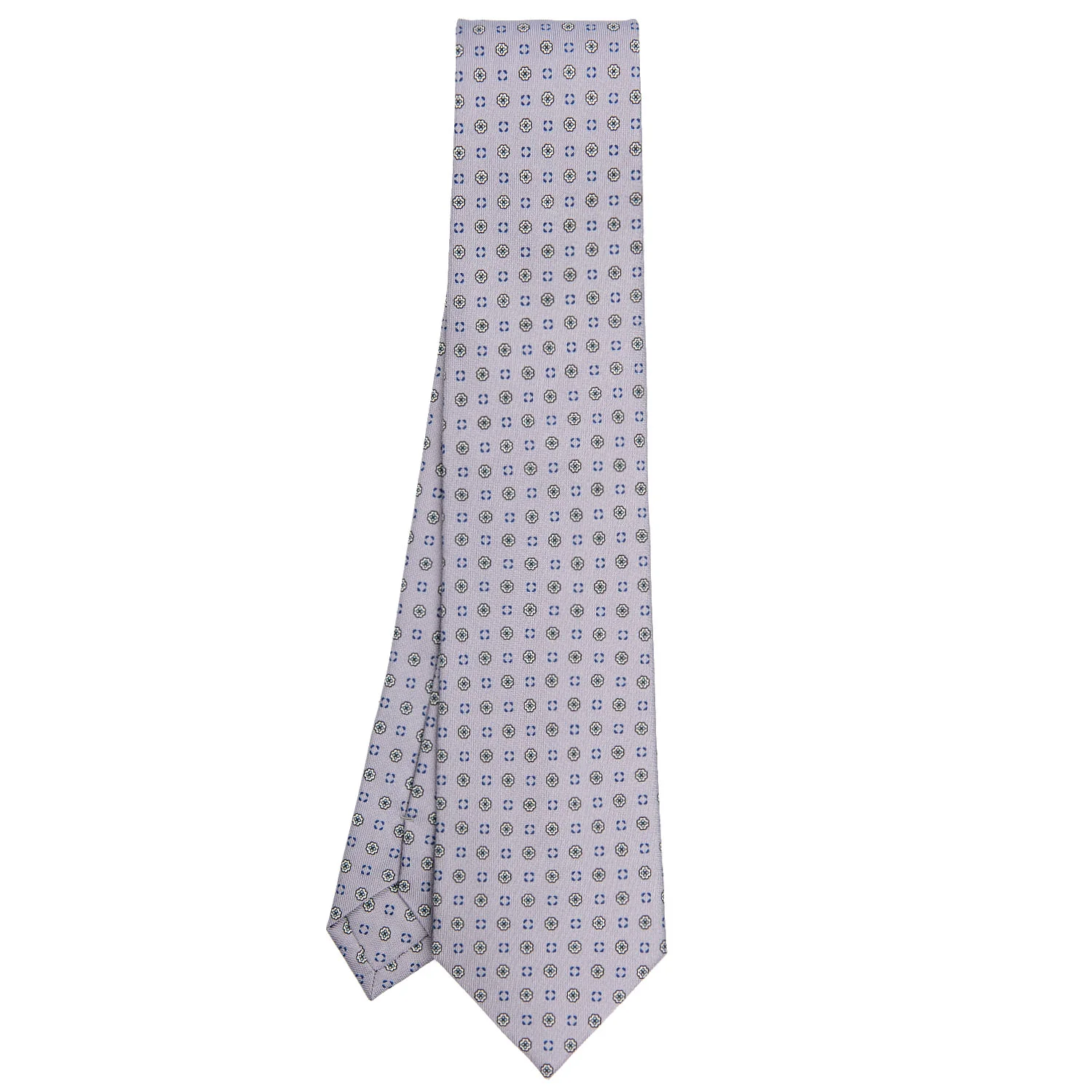 LIGHT GREY CLASSIC SILK TIE - Image 2