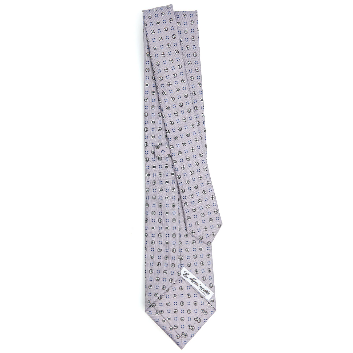 LIGHT GREY CLASSIC SILK TIE - Image 3